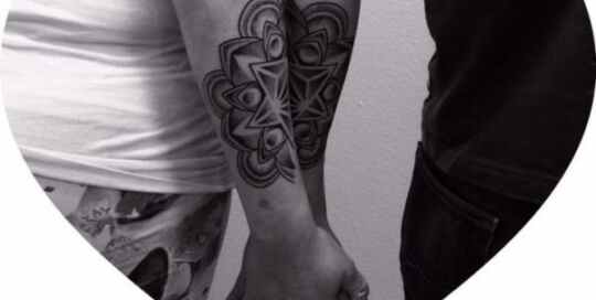 25 tatuajes para parejas hechos por los mejores artistas 15