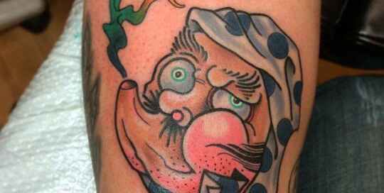 10 divertidos tatuajes de Hyottoko 2