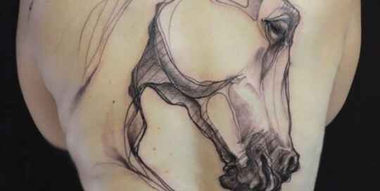 Tatuaje de caballo, 25 tatuajes ecuestres muy nobles 18