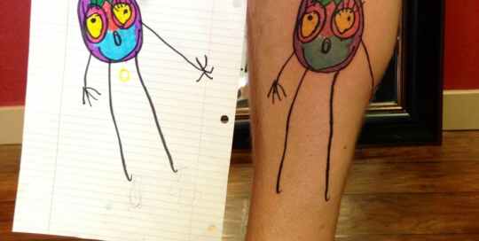 10 ideas de tatuajes para padres 6