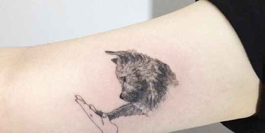 Tatuajes de mascotas para los amantes de los animales 9