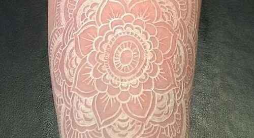 Tatuajes de tinta blanca: ¡tendencia 2017! 11