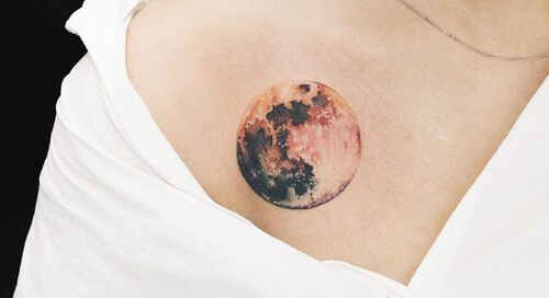 Tatuajes de lunas y media lunas: su significado 21