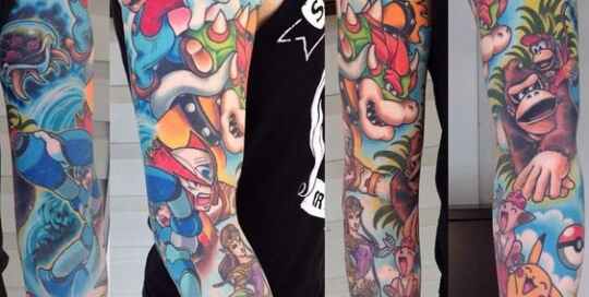 Tatuajes de videojuegos: los mejores diseños para tatuarse. 12