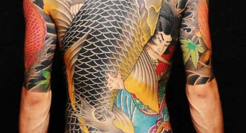 Tatuajes orientales: de las geishas a los peces Koi. 14