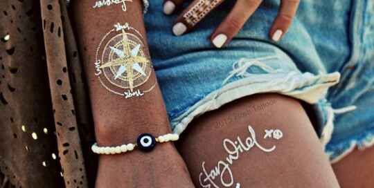 Tatuajes temporales: porque en esta vida nada tiene que ser definitivo. 6