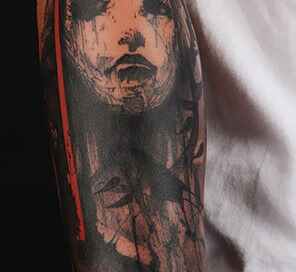 Xoïl AKA Loïc, encuentro con un maestro de los tatuajes estilo Photoshop. 14