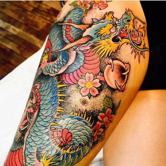 Tatuajes de dragones para mujeres: ¡son tendencia! 25