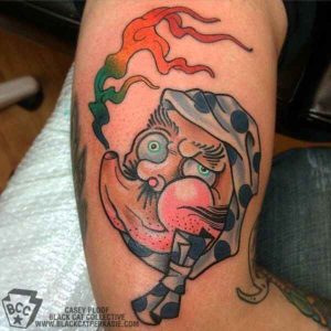 10 divertidos tatuajes de Hyottoko 2