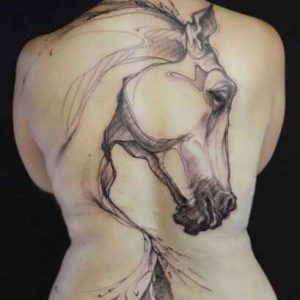 Tatuaje de caballo, 25 tatuajes ecuestres muy nobles 18