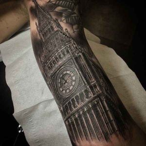 Tatuajes de monumentos: los lugares más visitados, en tu piel. 2